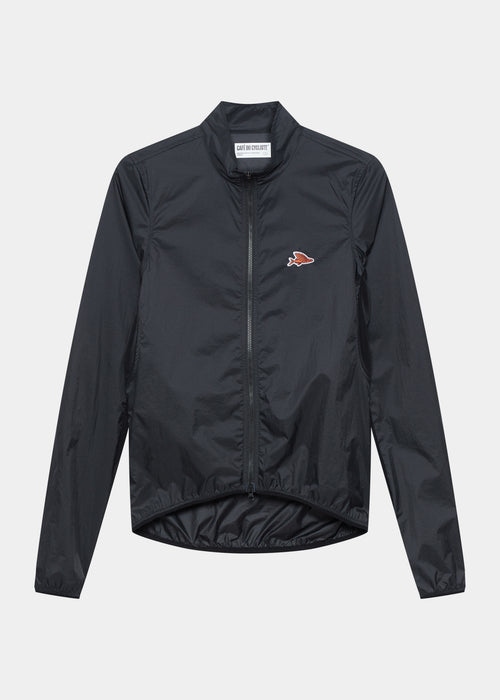 Café du Cycliste 防風外套Lina Windproof Jacket Black 男款 黑
