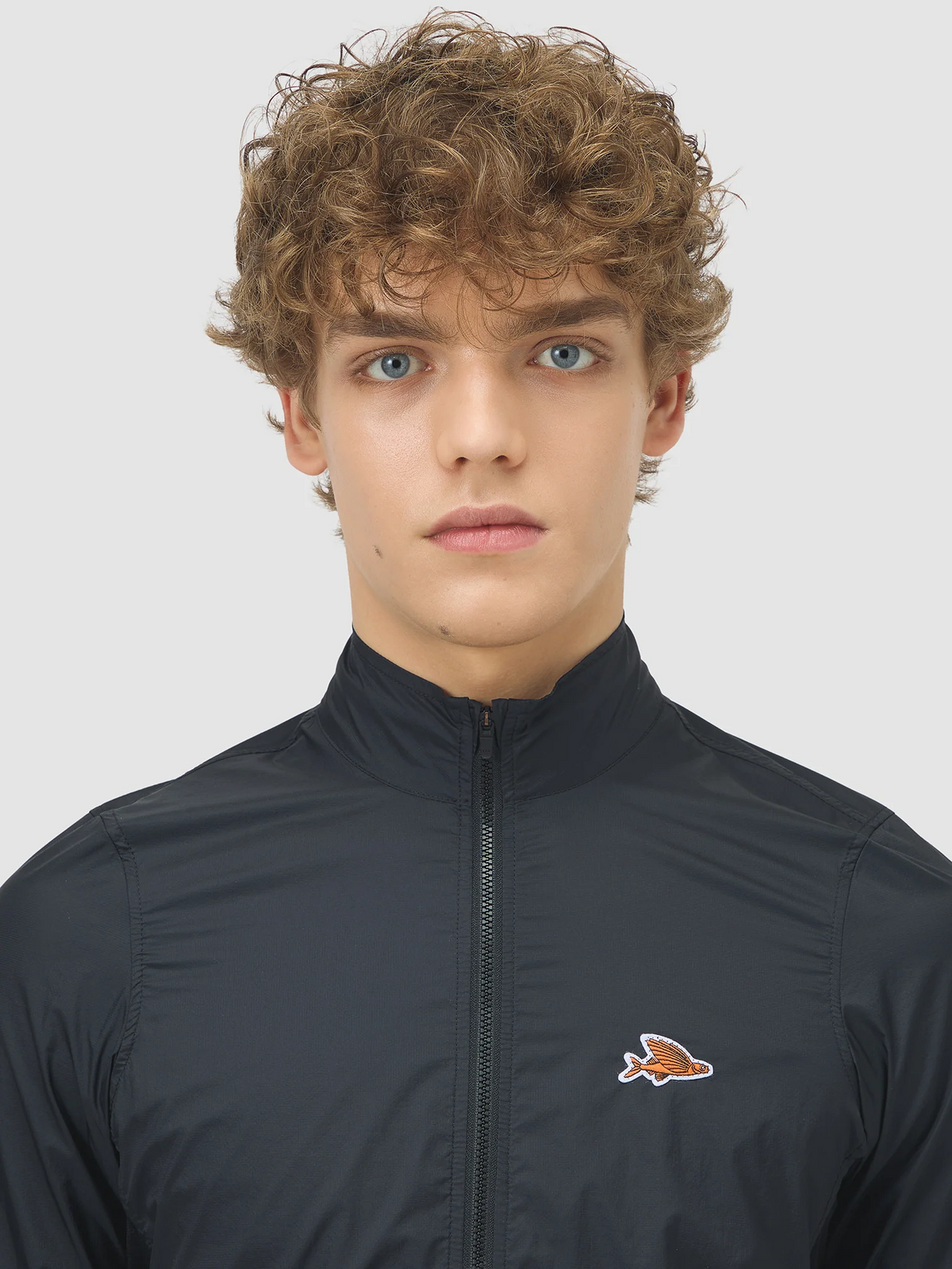 Café du Cycliste 防風外套Lina Windproof Jacket Black 男款 黑