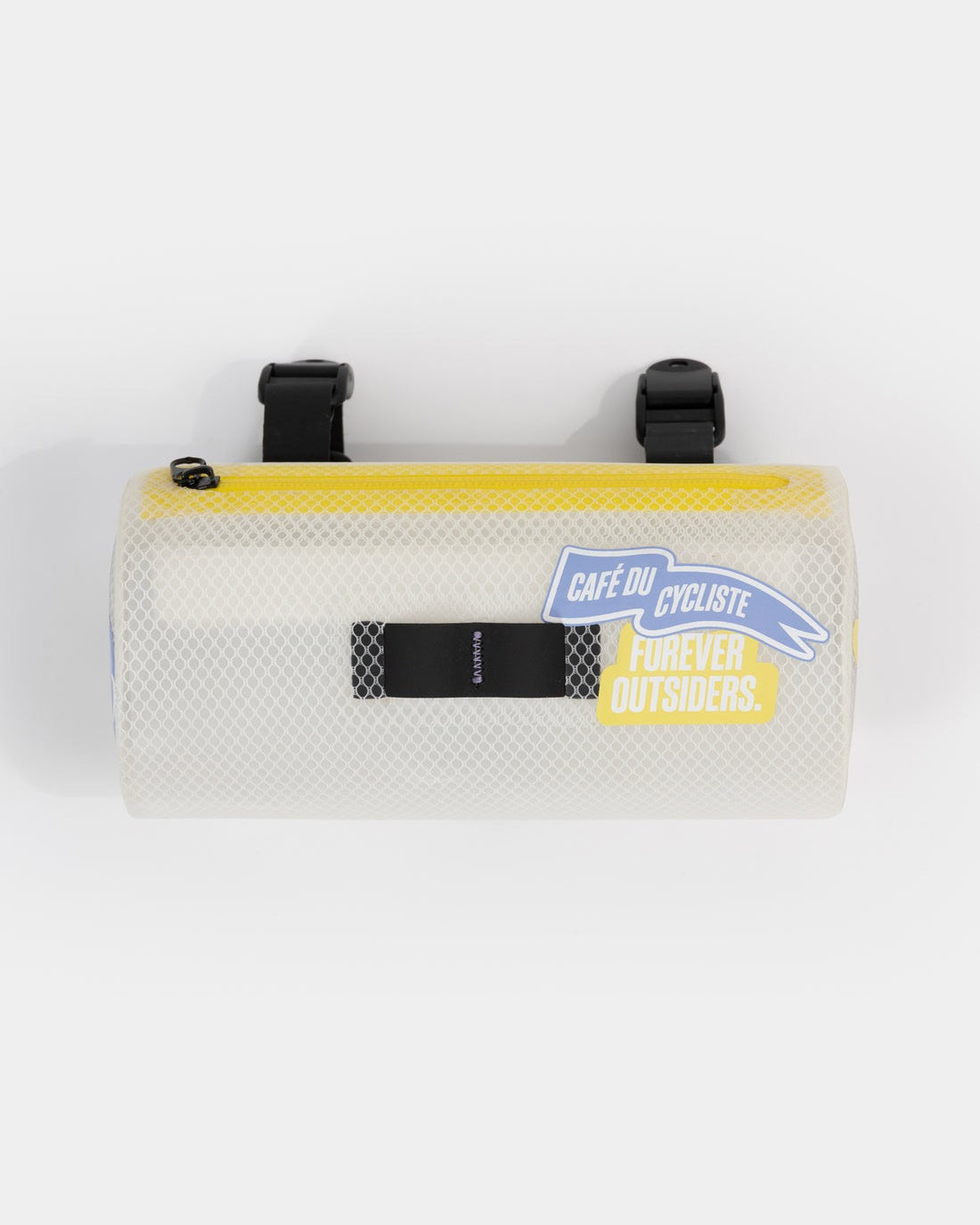 Café du Cycliste 車手把包 Handlebar Bag Banner Trasparent White 透明黃