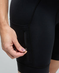 Givelo 磁吸式口袋車褲 MC Cargo Bib Shorts Black 女款 黑