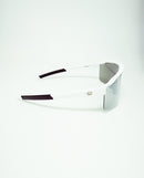 BLOOVS TAROKO MATTE WHITE SILVER MIRROR 霧白框銀鏡片