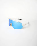 BLOOVS GALIBIER Matt Crystal Blue Mirror Polarized 透明霧框框藍鏡片
