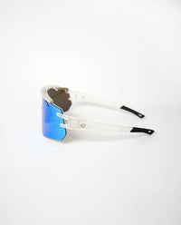 BLOOVS GALIBIER Matt Crystal Blue Mirror Polarized 透明霧框框藍鏡片