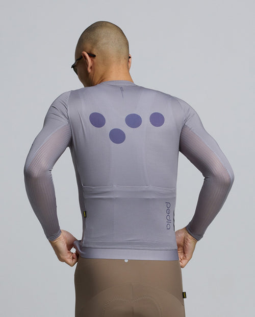 Pedla 薄長袖車衣 BOLD Essentials Air LS Jersey Light Grey 男款 灰