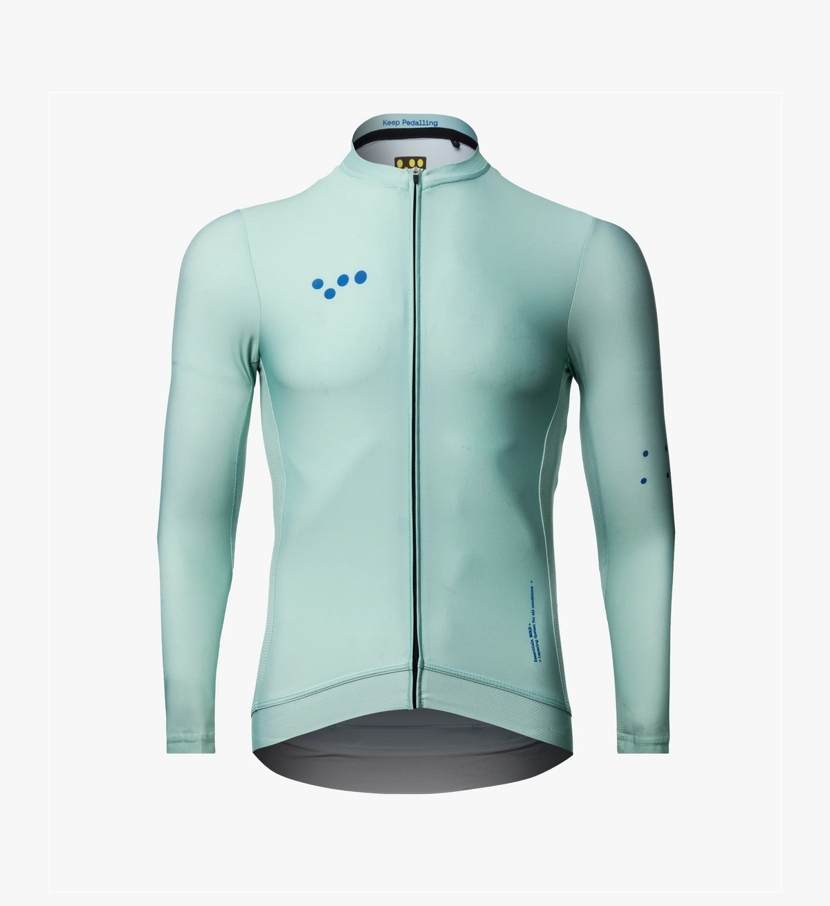 Pedla 薄長袖車衣 Essentials Classic LS Jersey Light Teal 男款 天青綠