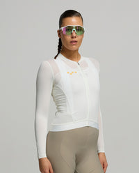 Pedla 薄長袖車衣 BOLD Essentials Air LS Jersey Porcelain Ray 女款 瓷白