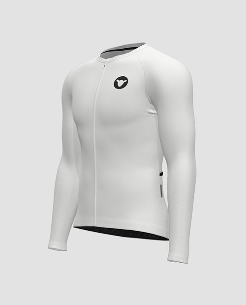 Black Sheep 黑羊 薄長袖車衣 TOUR LS Jersey White 男款 白