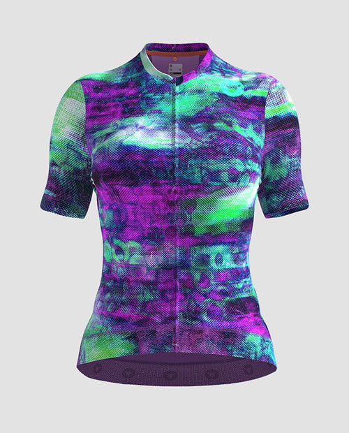 Black Sheep 黑羊 Team SS Jersey - Distressed Purple Ash 女款 綠紫