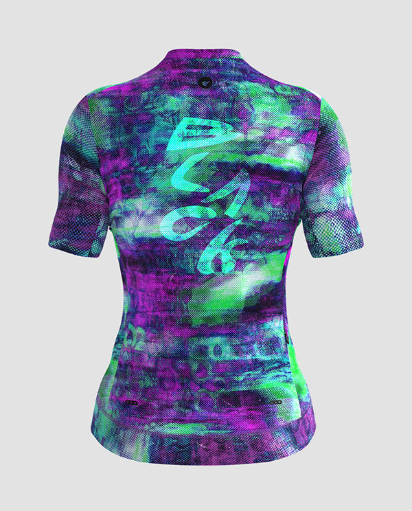 Black Sheep 黑羊 Team SS Jersey - Distressed Purple Ash 女款 綠紫
