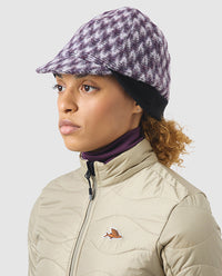 CaféduCycliste 帽 Belgian Quetsche Chalk 冬季比利時帽 米紫