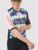 Café du Cycliste 車衣 Bergida Superlight Jersey Multico - Topologie 聯名款 男款 白