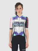Café du Cycliste 車衣 Bergida Superlight Jersey Multico - Topologie 聯名款 女款 白