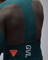 Givelo 薄長袖車衣 C.D.A. LS Jersey Forest 森綠