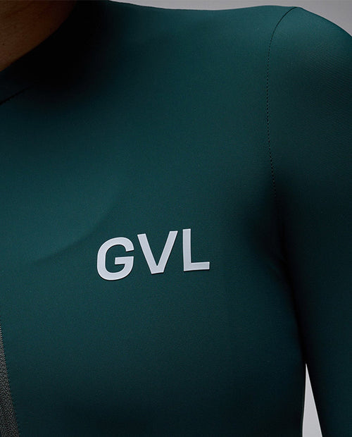 Givelo 薄長袖車衣 C.D.A. LS Jersey Forest 森綠