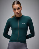 Givelo 薄長袖車衣 C.D.A. LS Jersey Forest 森綠