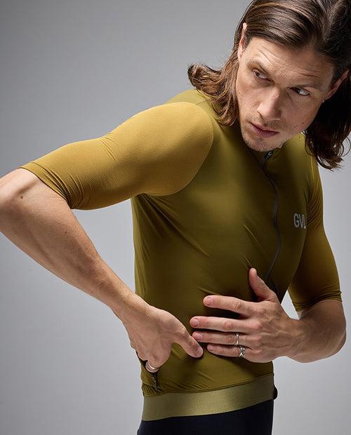 Givelo 車衣 C.D.A. SS Jersey Armadillo 棕綠