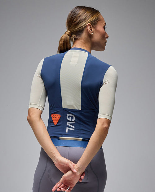 Givelo 車衣 C.D.A. SS Jersey Blue Tan 藍