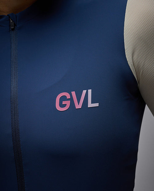 Givelo 車衣 C.D.A. SS Jersey Blue Tan 藍