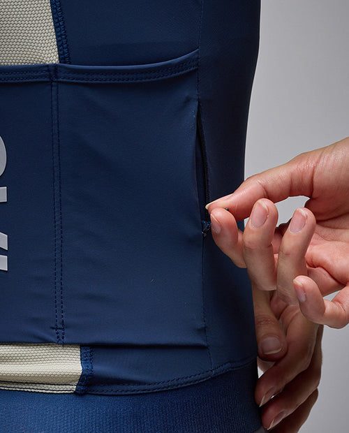 Givelo 車衣 C.D.A. SS Jersey Blue Tan 藍