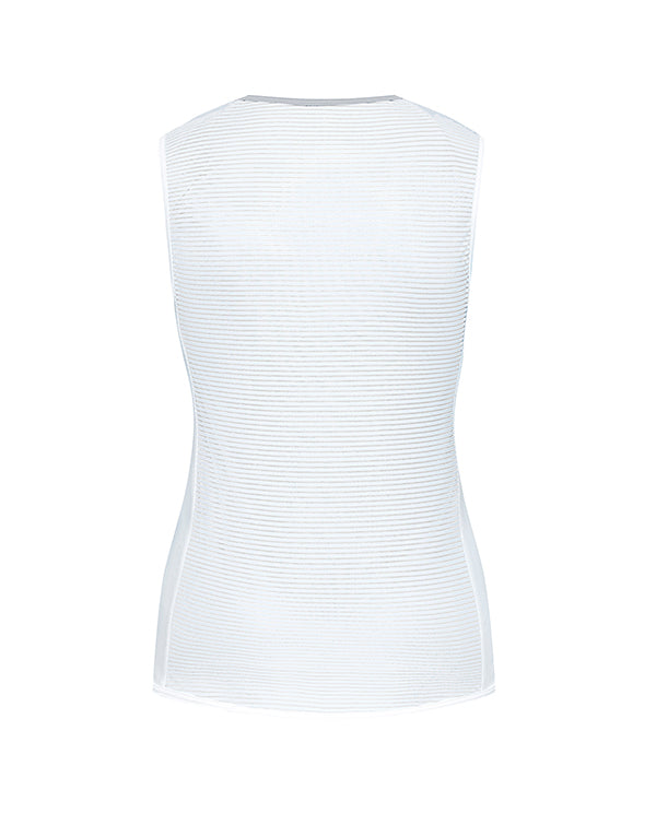 CAFÉ DU CYCLISTE 底衫Cecilia White 無袖 女款 白