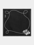 Café du Cycliste 絲巾Carre de Soie Silk Scarf White n Black 黑