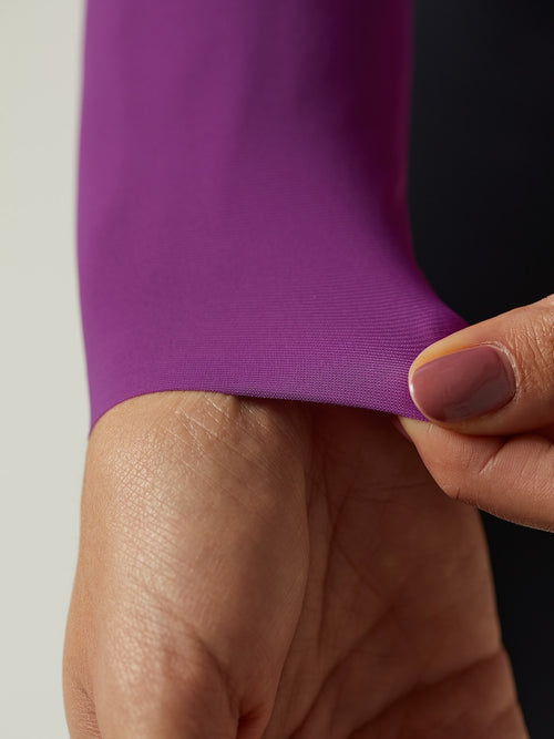 Givelo 長袖車衣 C.D.A. LS Jersey Eminence 紫錐花