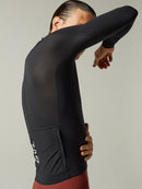 Givelo 長袖車衣 C.D.A. LS Jersey Jet Black 墨黑