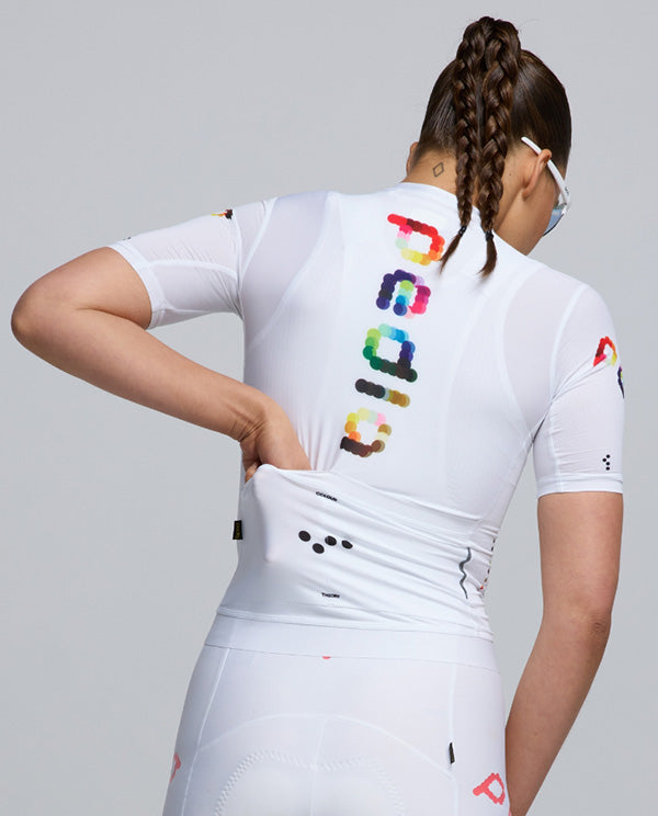 Pedla 車衣 Colour Theory Classic Jersey Optice White 女款 光感白