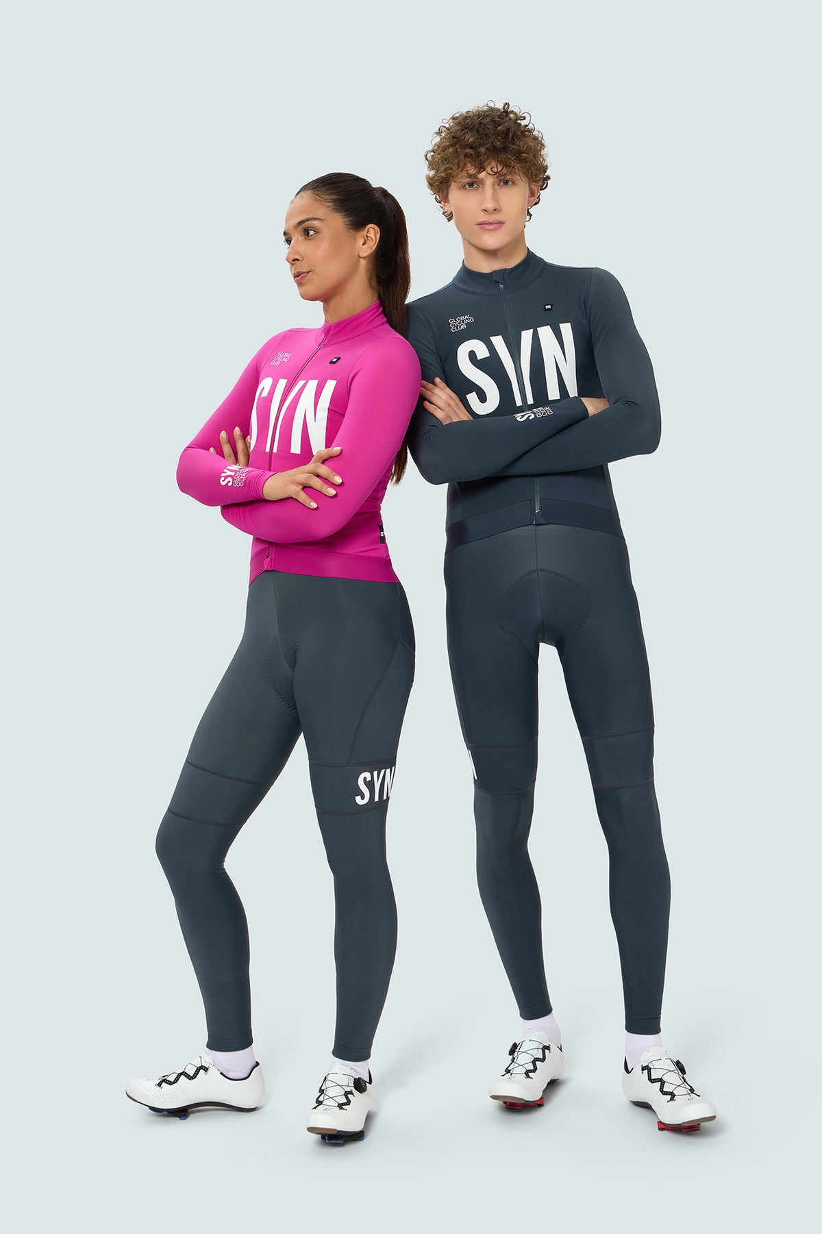 SYN 保暖長車褲 Pro Thermal Bib Tights Tarmac 男款 鐵灰
