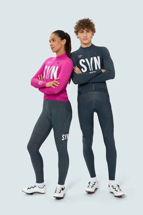 SYN 保暖長袖車衣Pro Thermal LS Jersey 2.0 Pink Haze 女款 桃