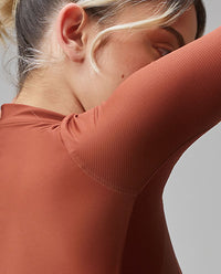 Givelo 薄長袖車衣Jersey LS G90 Autumn 秋楓橘 男女共版