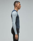 Givelo 薄長袖車衣Jersey LS Modern Classic Franch Navy 藍 男女共版