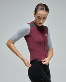 Givelo 車衣Jersey SS Modern Classic Merlot 酒紅 男女共版