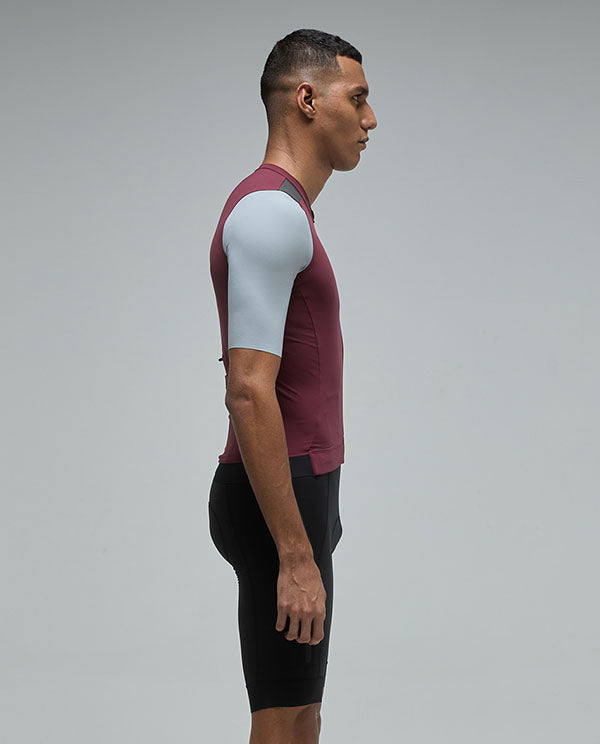 Givelo 車衣Jersey SS Modern Classic Merlot 酒紅 男女共版