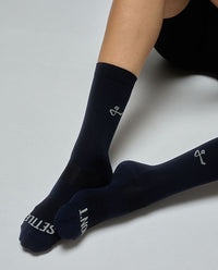 Givelo 車襪G-SOCKS Rib Franch Navy 藍