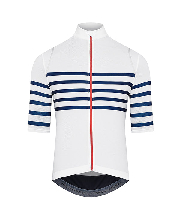 Café du Cycliste 車衣Audax Mona Classic White短 男-經典白