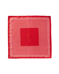 Café du Cycliste 絲巾Carre de Soie Silk Scarf Red 紅