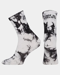 Café du Cycliste 車襪 Cycling Socks Tie-Dye Black 黑染