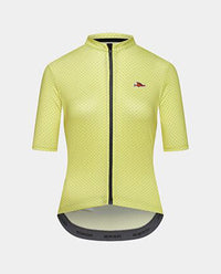 Café du Cycliste 車衣 Fleurette V2 Lightweight Jersey Cactus Green 女款 檸檬黃