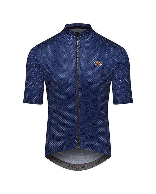 Café du Cycliste 車衣 Fleurette V2 Lightweight Jersey Navy男款 藍