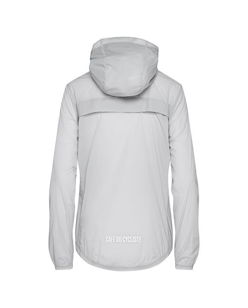 Café du Cycliste 外套ILONA Cloud Grey 防風 女款 淺灰