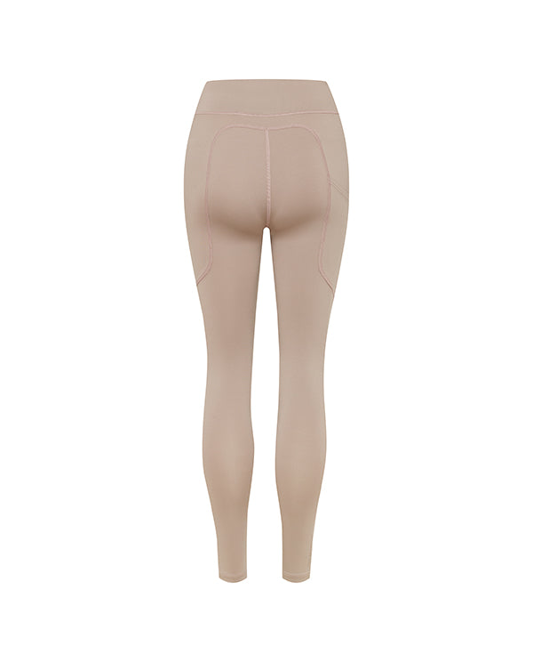 Café du Cycliste 瑜珈褲 Molly Oyster Grey 女款 米