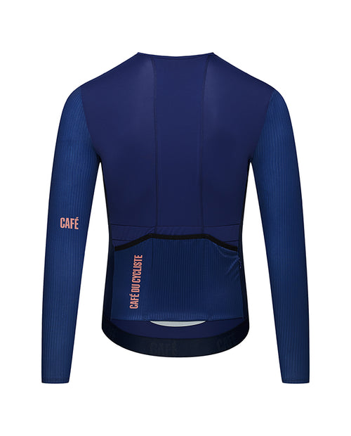 Café du Cycliste 車衣 Roxane LS Jersey Navy 長袖 男款 藍