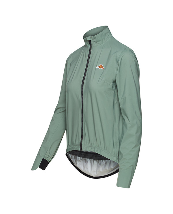 Café du Cycliste 外套Suzette ScotsPine 防雨 男款 松綠