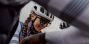 Café du Cycliste 絲巾Carre de Soie Scarf Pueple Rain 深灰紫