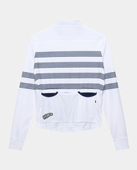 Café du Cycliste 車衣 Charlie White Mariniere 長袖 男款 白