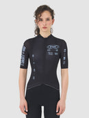 Café du Cycliste 車衣 Col. Eze Superlight Jersey 女款 黑淺藍