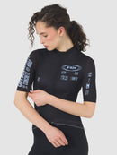 Café du Cycliste 車衣 Col. Eze Superlight Jersey 女款 黑淺藍