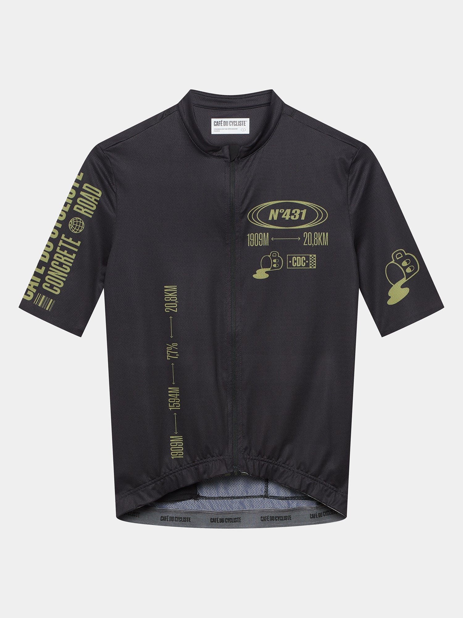 Café du Cycliste 車衣 Col. Ventoux Superlight Jersey 男款 黑綠