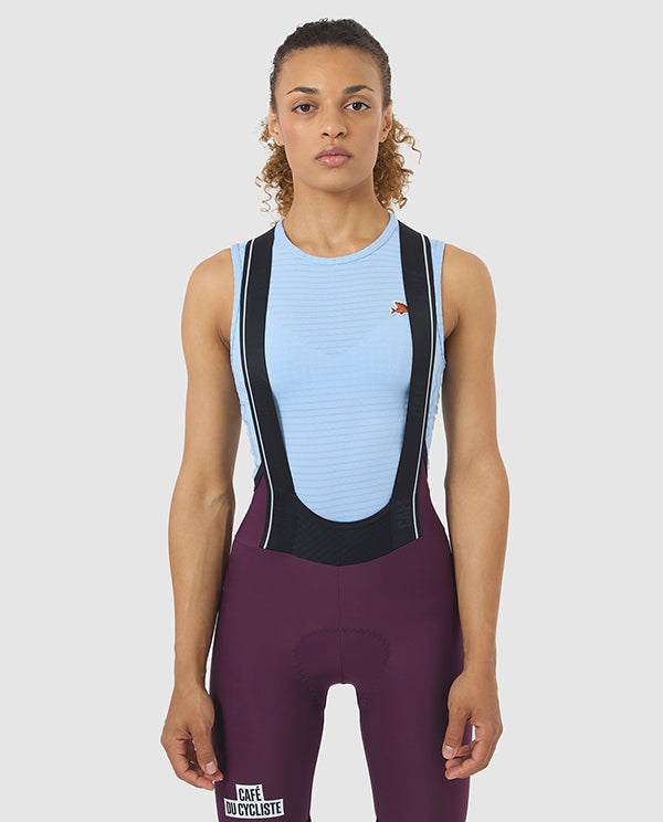 Café du Cycliste 底衫Coline Sleeveless Baselayer Ice Blue 無袖 女款 冰藍